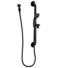 Cleveland Faucet 40124BL - Cfg Handheld Shower On Slidebar Bl