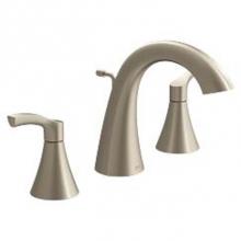 Cleveland Faucet 58912BN - Brushed nickel two-handle high arc bathroom faucet