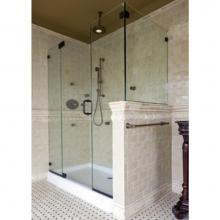Century Bathworks GGP-1632-NB - GGP-1632-NB Panel, Door, Notched Inline Panel and Buttress Panel in Oil Rubbed Bronz