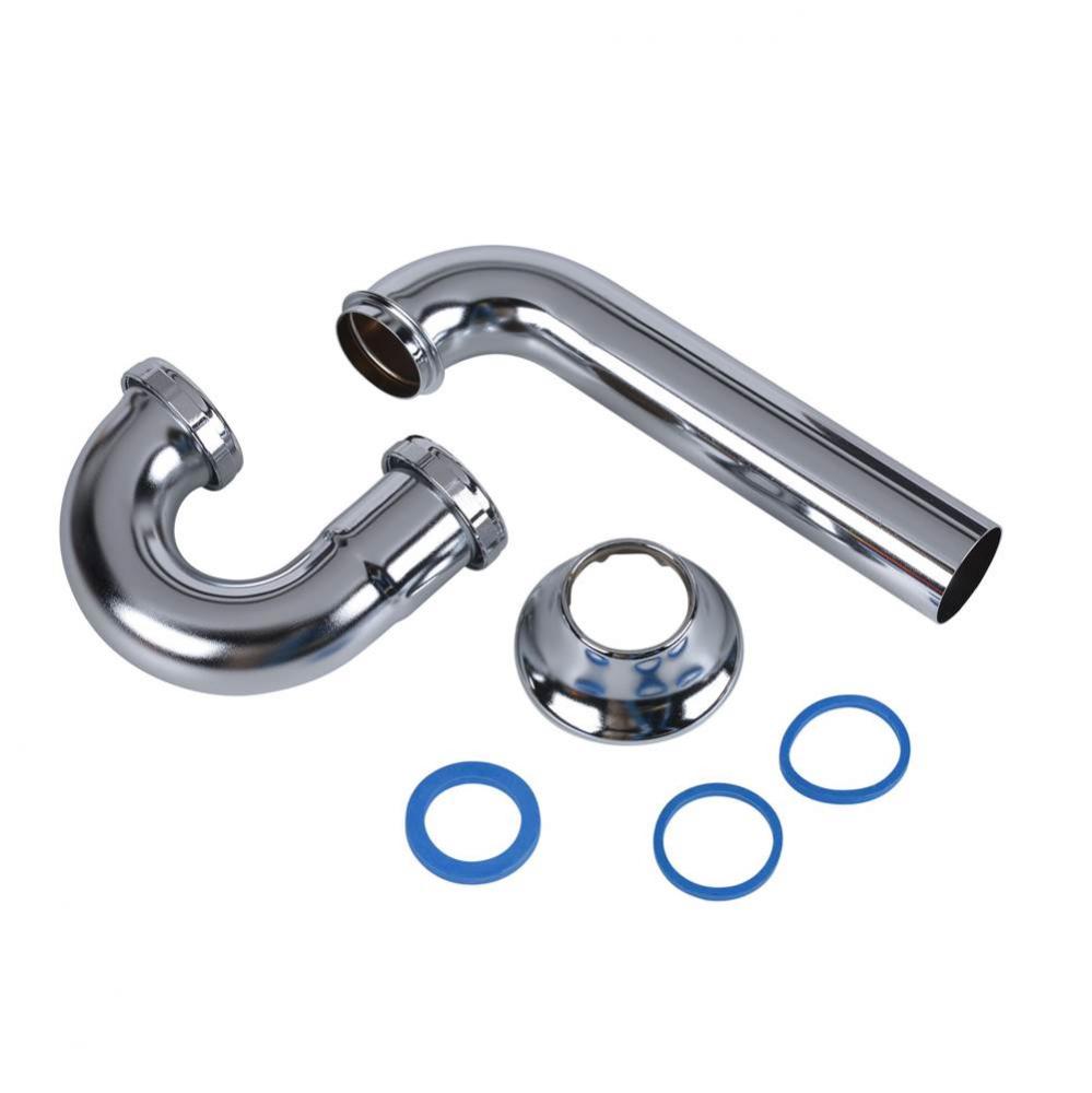 P-Trap 1.5, 20 Gauge W/Deep Flange