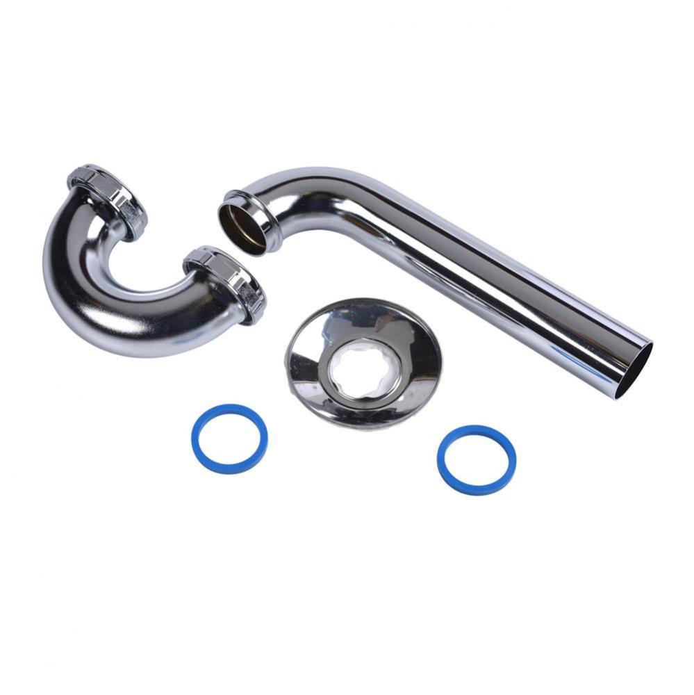 P-Trap, Low Inlet 1.25, 17 Gauge