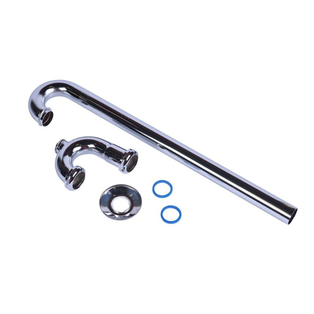 S-Trap 1.25 17 Gauge Clean Out Brass Nut