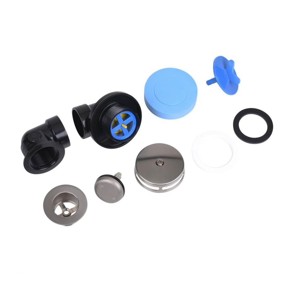 W And O Dblue Half Kit Schedule 40 Abs Touch Toe Brush Nickl