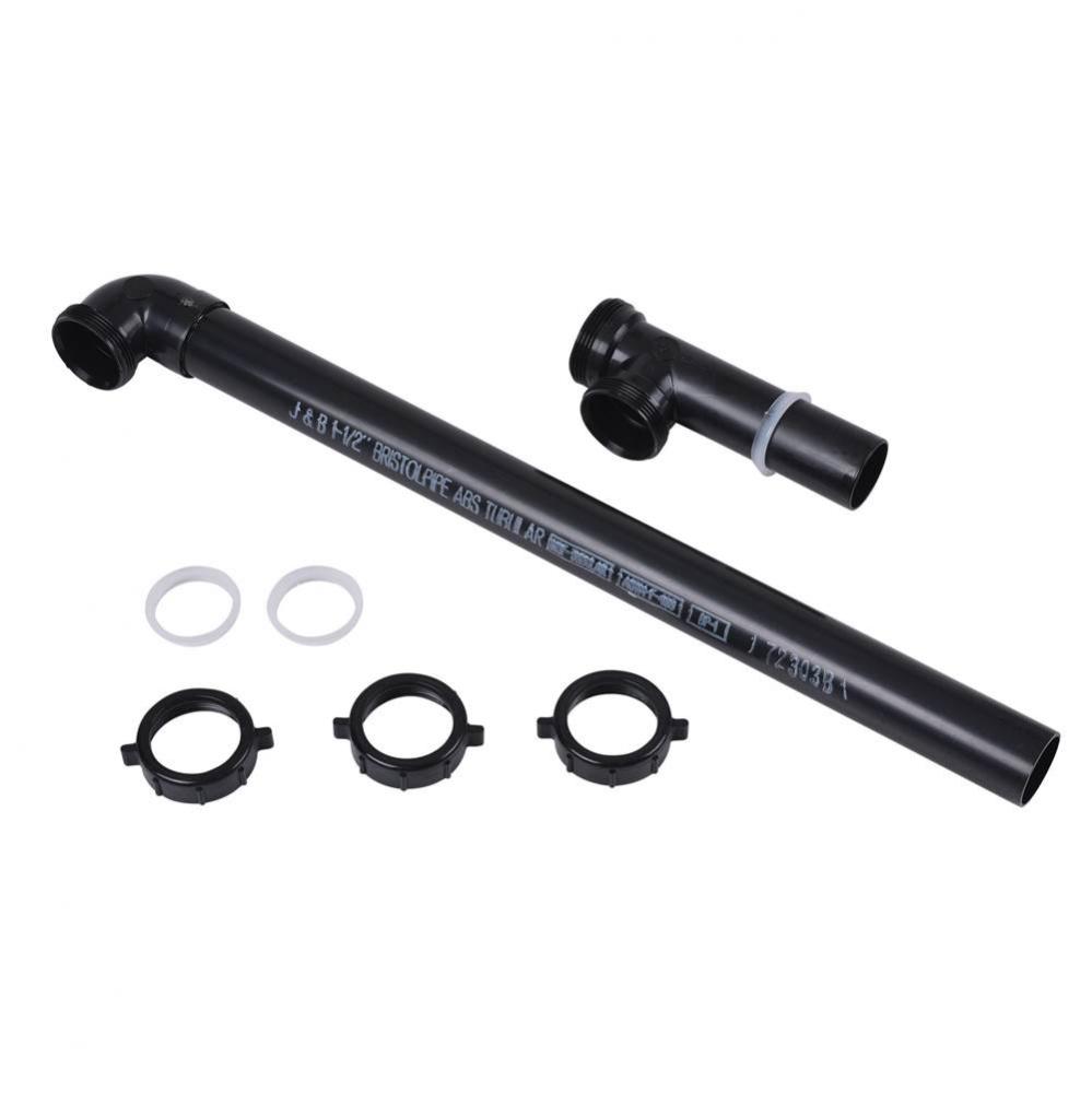 End Outlet Waste Slip Joint W/Baffle 1.5 X 21