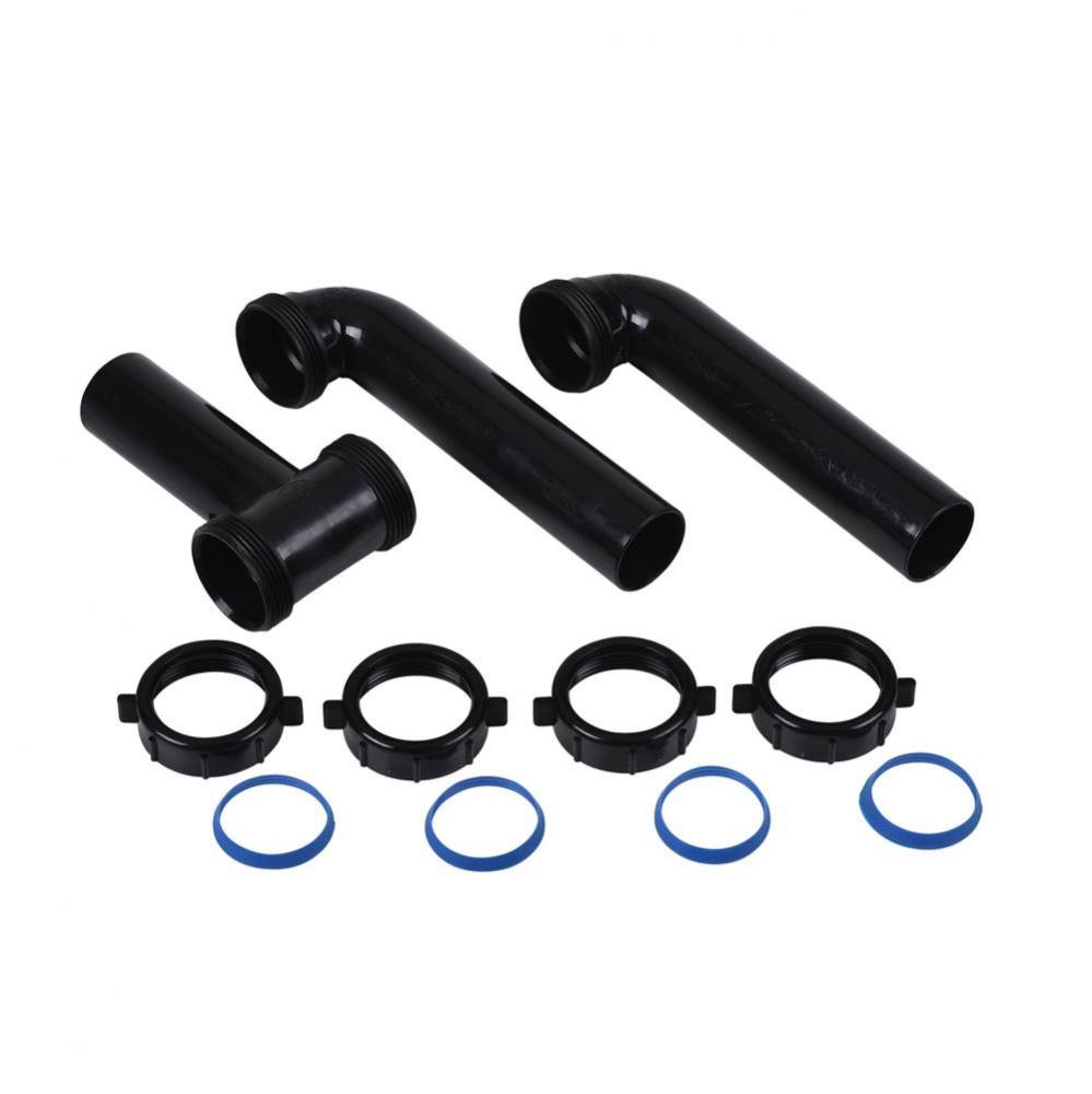 Center Outlet Waste Slip Joint 1.5 X 16