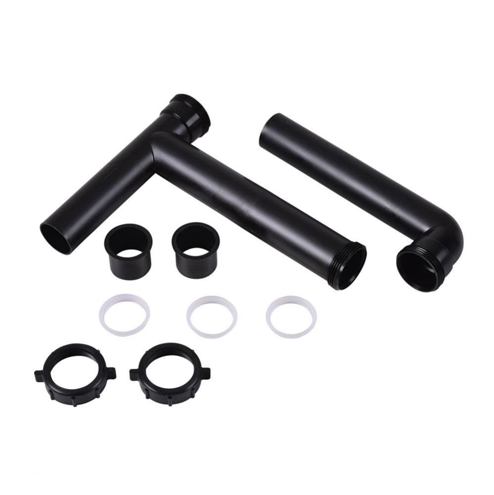 End Outlet Hi-Line/Slip Joint W/Telescopic Waste Arm 1.5 X17