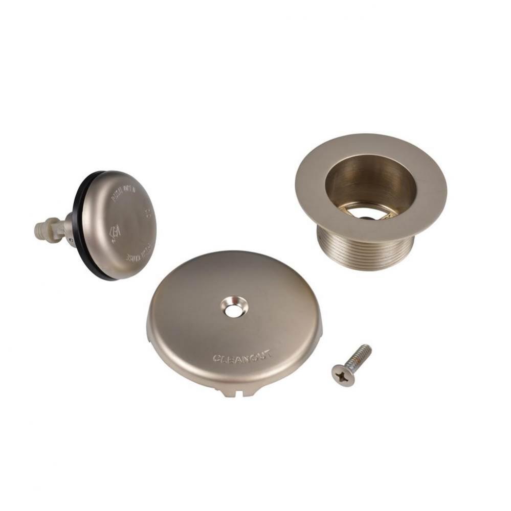 W And O Trim Kit Touch Toe Satin Nickel