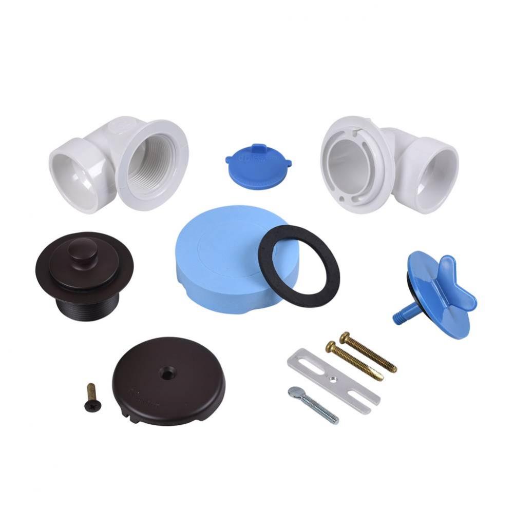 W O Half Kit Schedule 40 Pvc Uni-Lift Antique Bronze