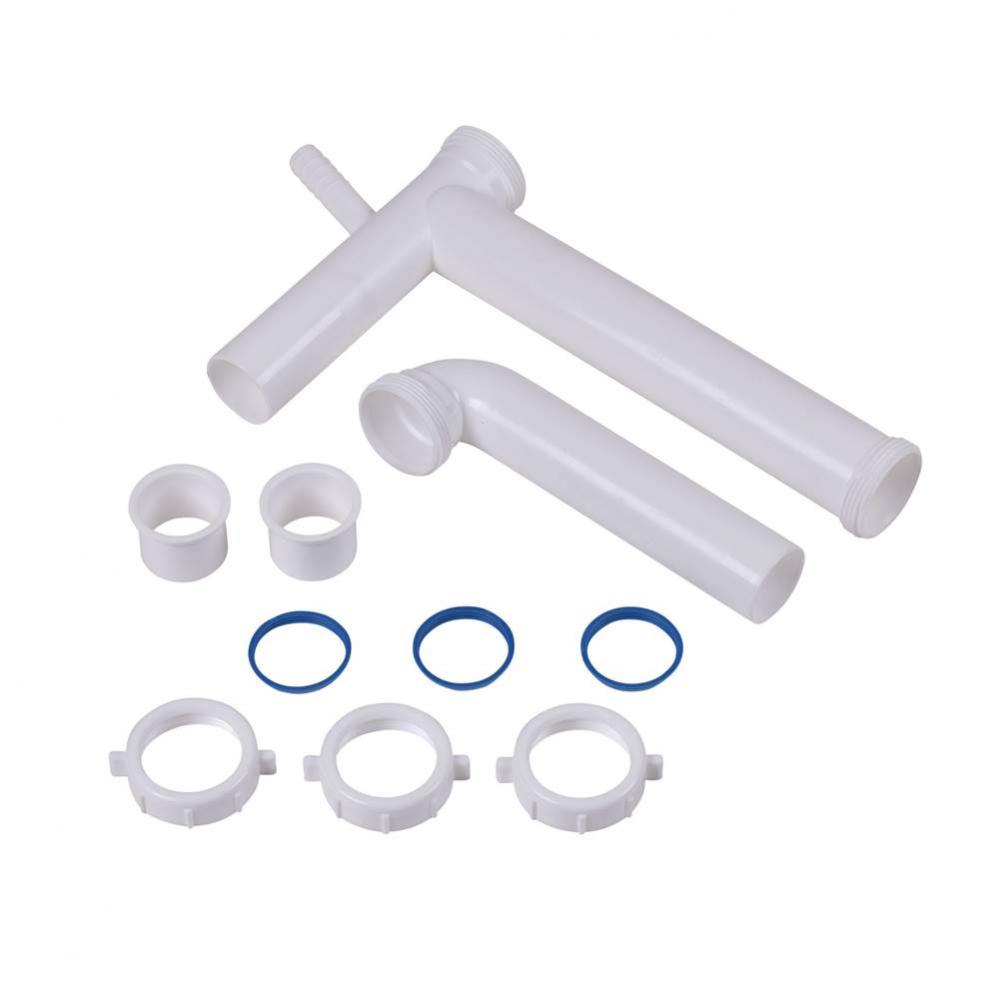 Hi-Line/Slip Joint W/Telescopic Waste Arm And 1/2 Branch