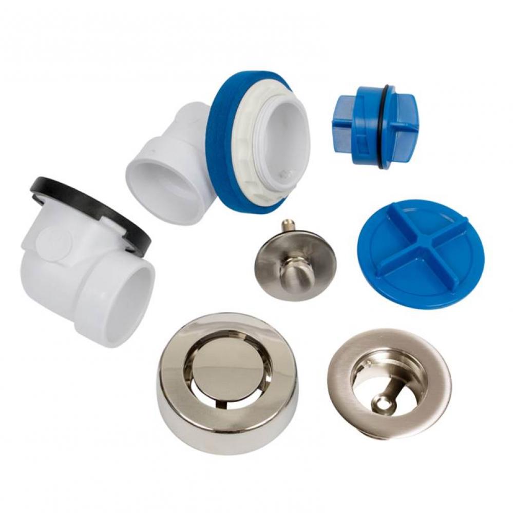 True Blue Pvc Half Kit, Push Pull , W/ Test, Bn, Spud