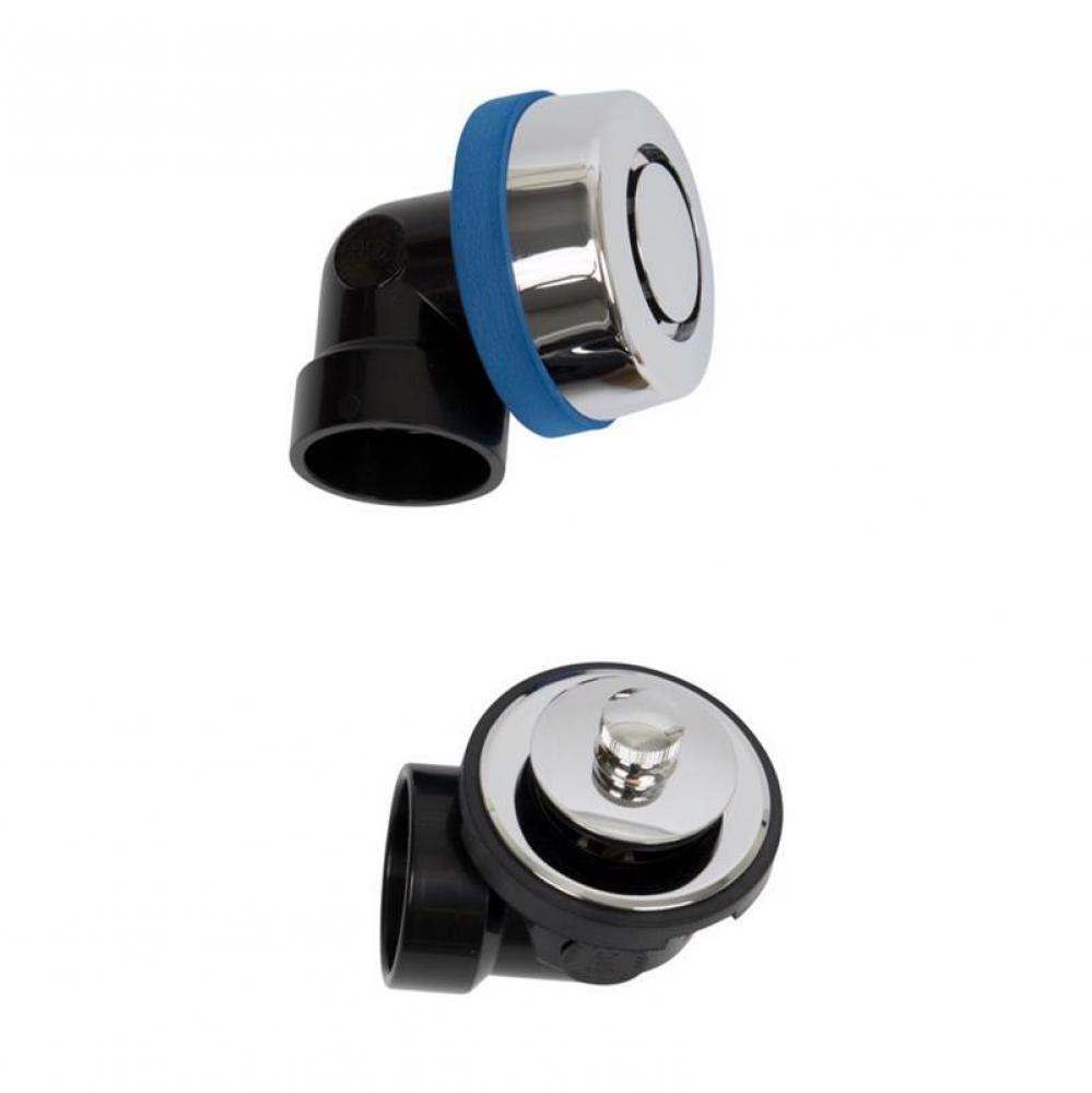 True Blue Abs Half Kit, Uni-Lift Stopper, W/ Test Kit, Chr