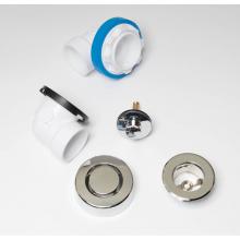 Dearborn Brass P9940 - True Blue Pvc Half Kit, Push Pull Stopper, W/O Test Kit, Chr