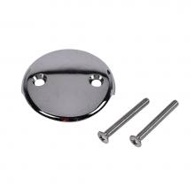 Dearborn Brass 4502-1 - Face Plate Chrome 2 Hole W/Screws