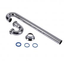 Dearborn Brass 722DFBN-1 - S-Trap 1.5 In 17 Gauge W/Deep Flange And Brass Nut