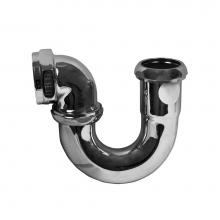 Dearborn Brass 750-1 - La Code P-Trap 1.5, 17 Gauge W/Brass Nut