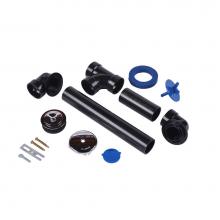 Dearborn Brass A7225 - W And O Full Kit Schedule 40 Abs Uni-Lift Stopper Chrome