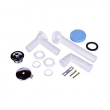 Dearborn Brass P8227D - W O Full Kit White Plastic Tubular Uni-Lift Chro Direct Dr