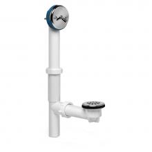 Dearborn Brass P9226 - W O Full Kit White Plastic Tubular Tl Chrome