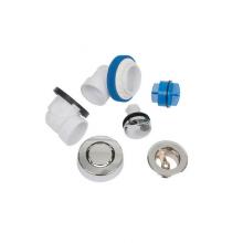 Dearborn Brass P9960 - True Blue Pvc Half Kit, Uni-Lift Stopper, No Test Kit, Chr