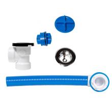 Dearborn Brass F16P9975ZD - 16 True Blue Flex Pvc Rough Kit W/ Test, Cp, Dd, Zinc