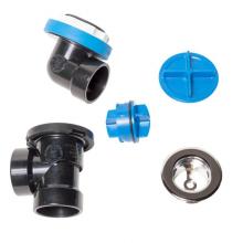 Dearborn Brass A9975D - True Blue Abs Rough Kit, Chrome, Direct Drn