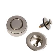 Dearborn Brass K99BNPS - True Blue Push Pull Stopper Trim Kit, Bn, Plated Brass Spud