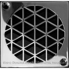 Designer Drains GEO8-SSP360188 - Geometric Triangles No.