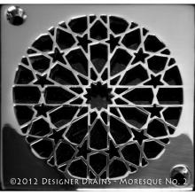 Designer Drains ARCH2-SSP360188 - Architecture Moresque No.