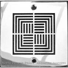Designer Drains GEO9-SPQ812337062 - Geometric Illusions No.