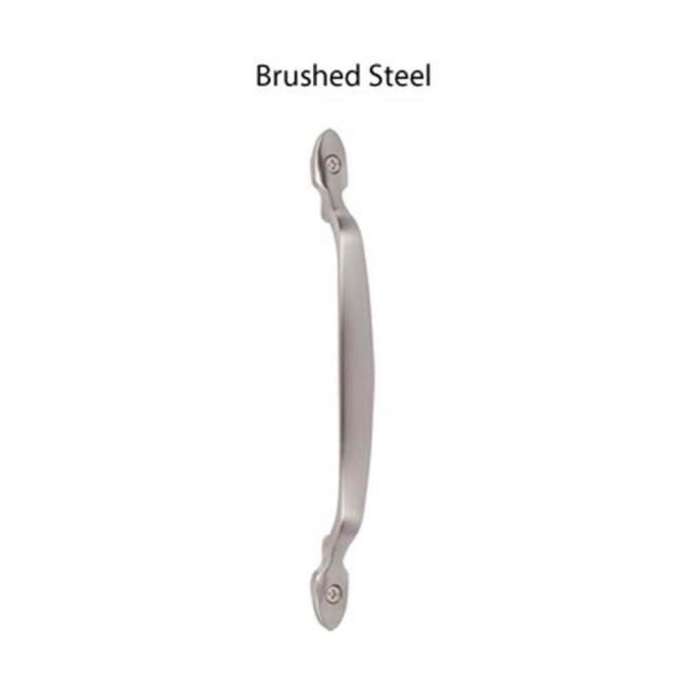 7-1/2''  Pull Handle-Spade Brushed Steel