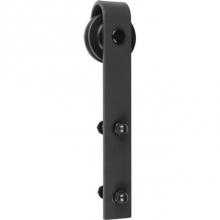 Delaney Hardware BD1084 - 8Ft 1000 Series Barn Door Hdwe Kit Black