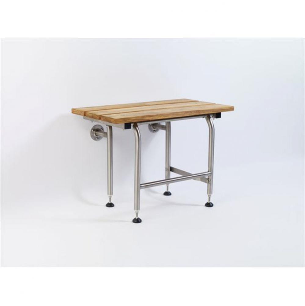 Shower Seats - Adult Fold Down Rectangular Seats With
