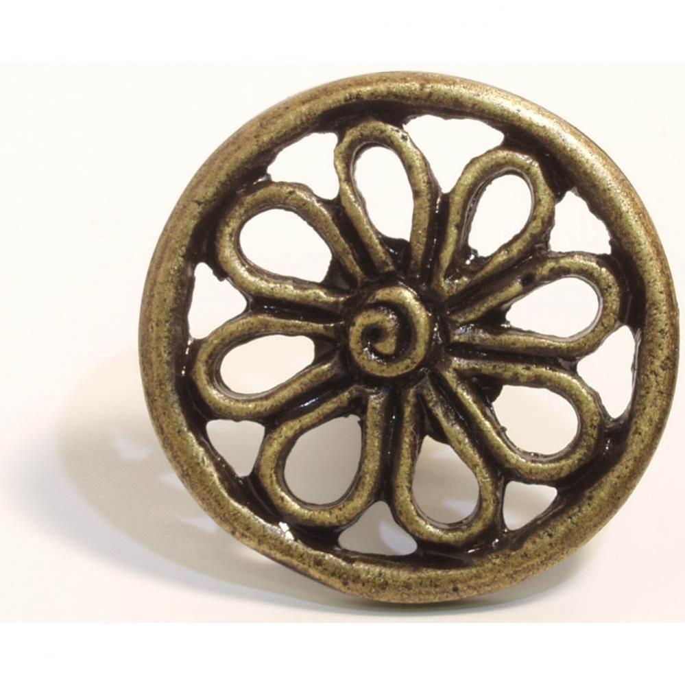 Round Open Flower 1-1/2''