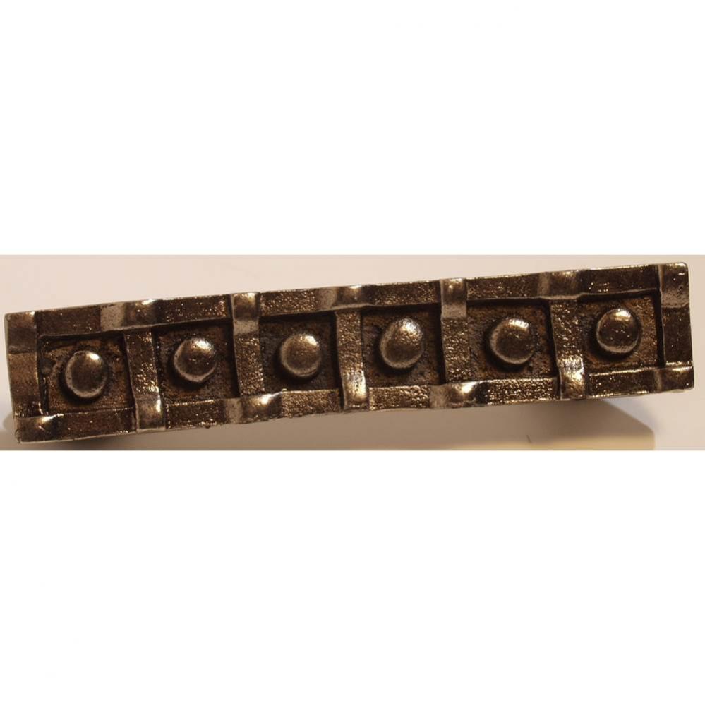 6-Button Handle 4''x3/4''