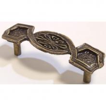 Emenee OR319 - Baroque Pull 4-1/8''x1-1/8''