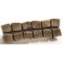 Emenee OR340 - 2 Row Block Handle 4''x1-1/8''