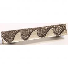 Emenee OR364 - Wave Handle Facing Left 4''x3/4''