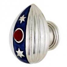 Emenee FAB1001-RS - Faberge Easter Egg Pendant Knob, Royal Silver