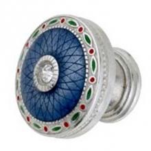 Emenee FAB1005-RS - Faberge Round Parasol Handle Knob, Royal Silver