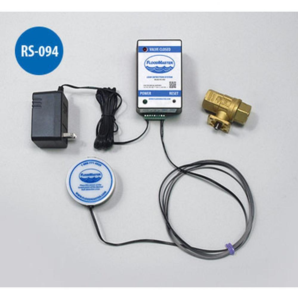 FloodMaster 1-1/4'' Feed Line Water Heater/Tank Feed Line Leak Detection and Shutoff