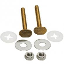 Fluidmaster 7110 - Toilet bowl:  2 1/4'' bolts. Packaged in a blister card.