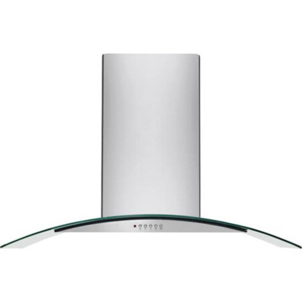 30'' Glass Canopy Wall-Mount Hood