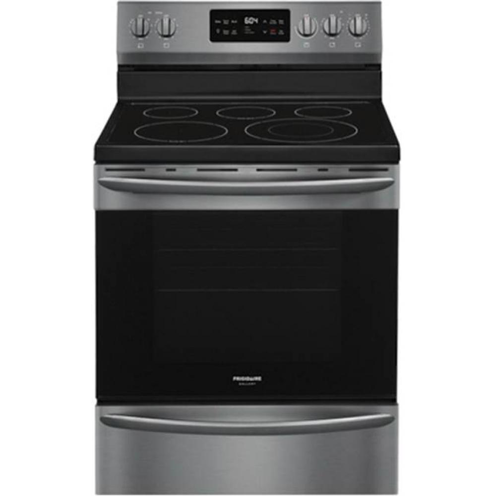 30'' Freestanding Electric Range with Steam Clean