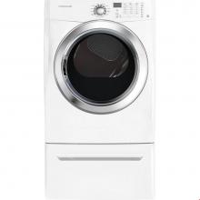 Frigidaire FFSE5115PW - 7.0 Cu.Ft Electric Dryer featuring Ready