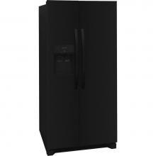 Frigidaire FRSS2323AB - 22.2 Cu Ft 33'' SD Side by Side Refrigerator Smooth Finish