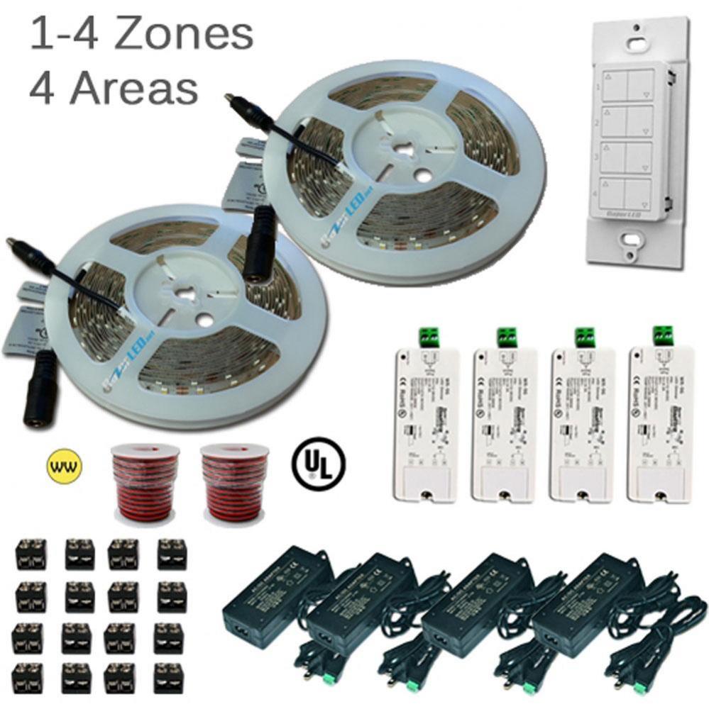 Vivid Quattro 1-4 Zone 4 Area Kit 32