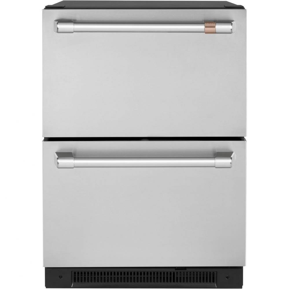 Cafe 5.7 Cu. Ft. Built-In Dual-Drawer Refrigerator