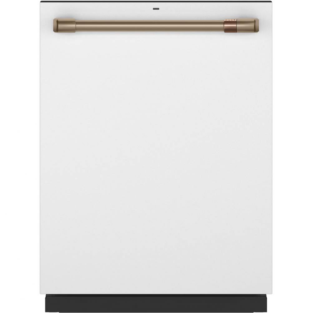 Cafe Stainless Interior Built-In Dishwasher with Hidden Controls