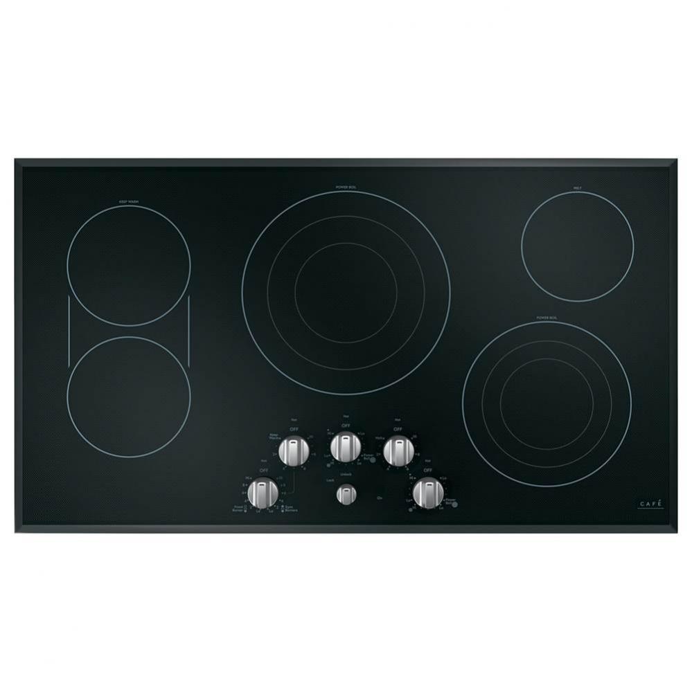Cafe 36'' Knob-Control Electric Cooktop