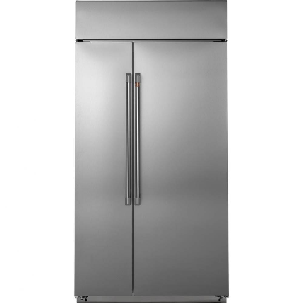 Cafe 48'' Smart Built-In Side-by-Side Refrigerator